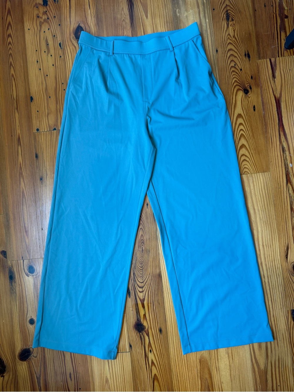 HALARA Turquoise Wide-Leg Halo Tek Air Pants